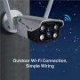 TP-LINK | VIGI 4MP Outdoor Full-Color Wi-Fi Network Camera | VIGI C340-W | month(s) | Bullet | 4 MP | 4 mm | IP66 | H.265+/H.265 - 4